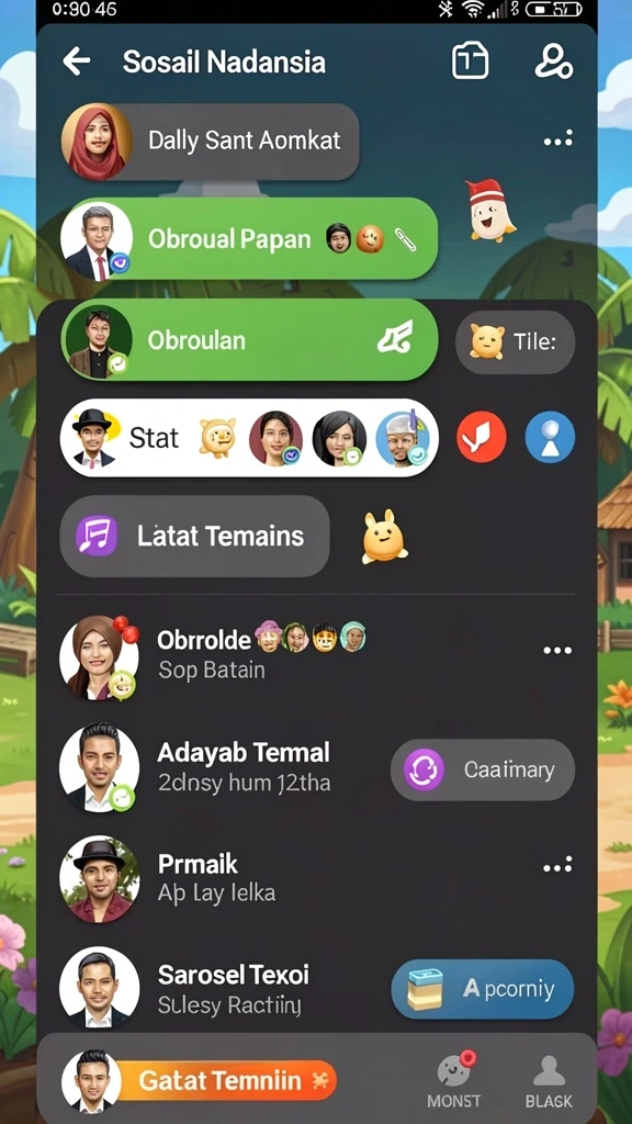 Tampilan awal aplikasi 898A yang menarik.