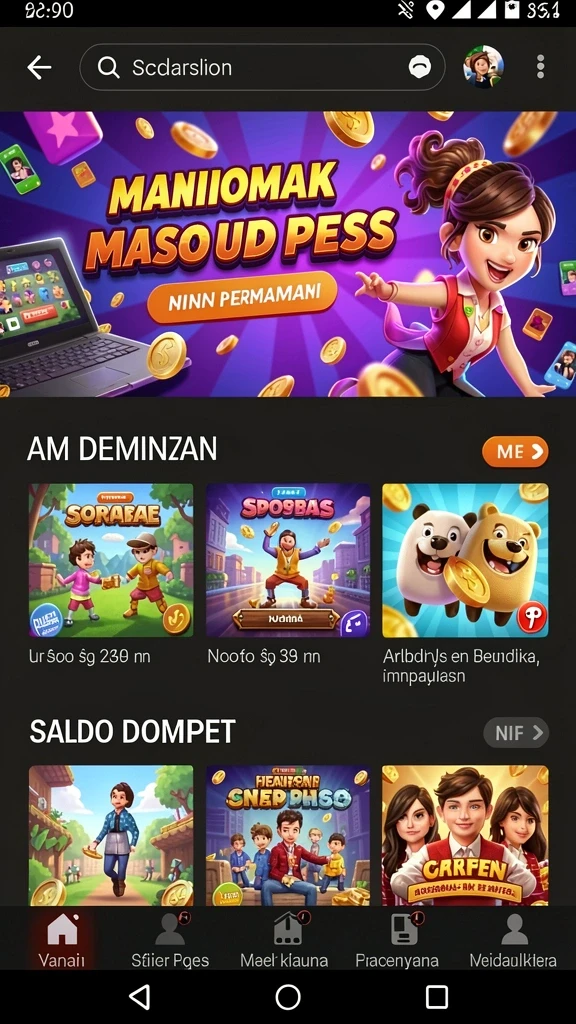 Tampilan antarmuka yang menarik dan mudah dipahami.