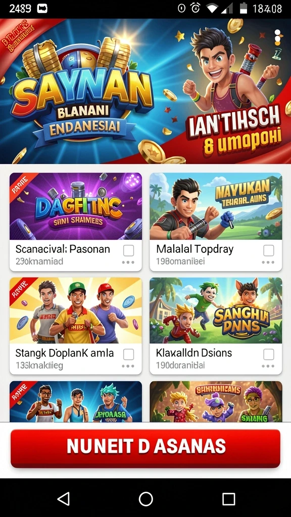 Pengumpulan kode QR untuk mendapatkan poin lebih banyak.