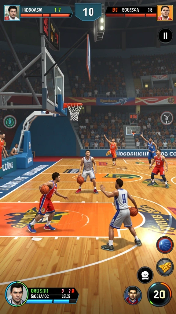 Fitur turnamen multiplayer yang seru dan interaktif.