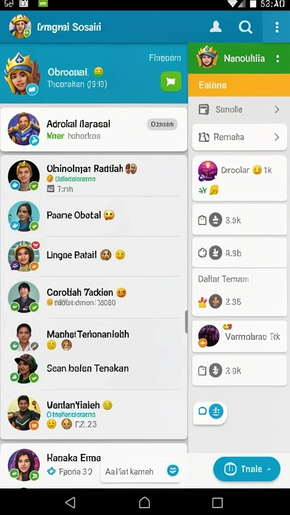 Grafis permainan slot yang memukau dan colorful.
