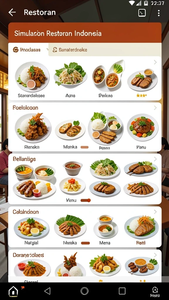 Tersedia berbagai level dan tantangan menarik.
