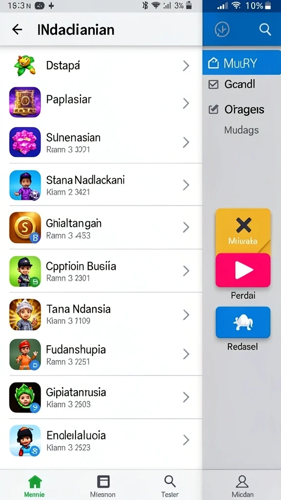 Fitur reward yang memikat dan mengasyikkan.
