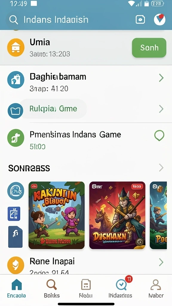 Tampilan antarmuka yang menarik dan mudah dipahami.