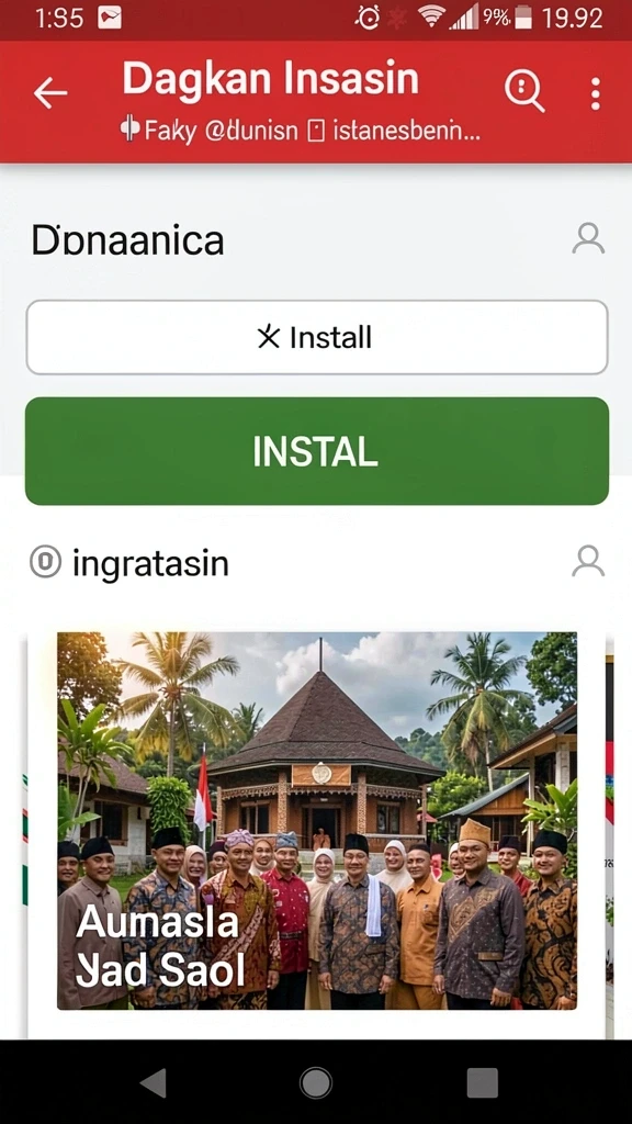 Screenshot saat berkompetisi dengan pemain lain.