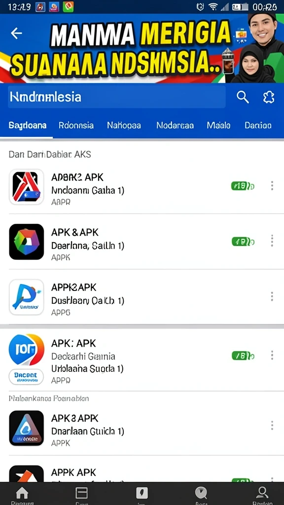 Karakter unik yang dapat dipilih untuk bermain.