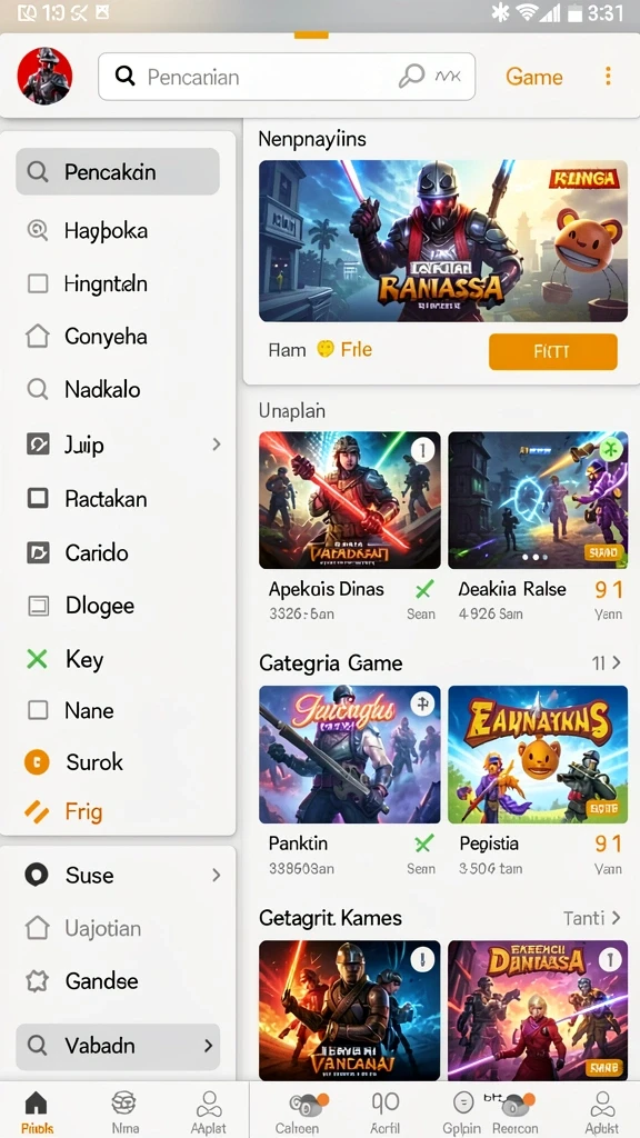 Level yang menguji ketangkasan dan strategi.