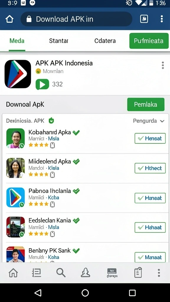 Tampilan antarmuka yang menarik dan user-friendly.