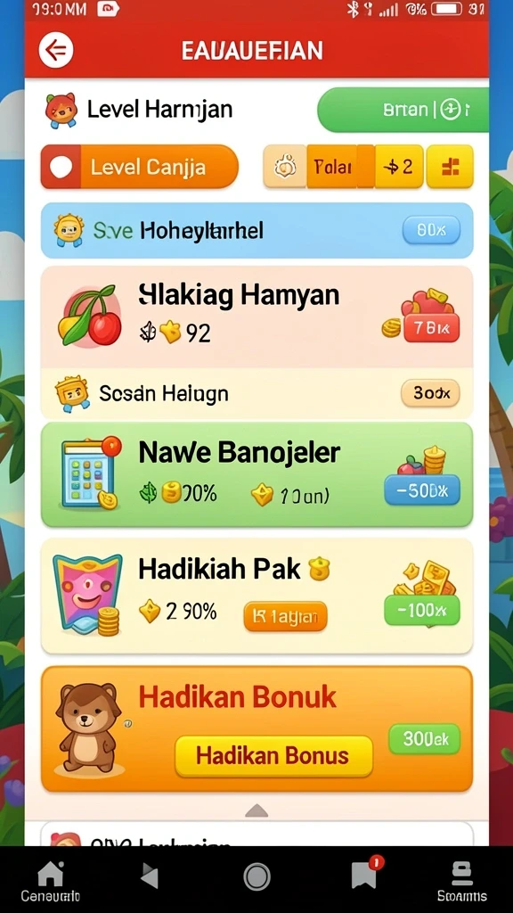 Gameplay interaktif dengan fitur multiplayer.
