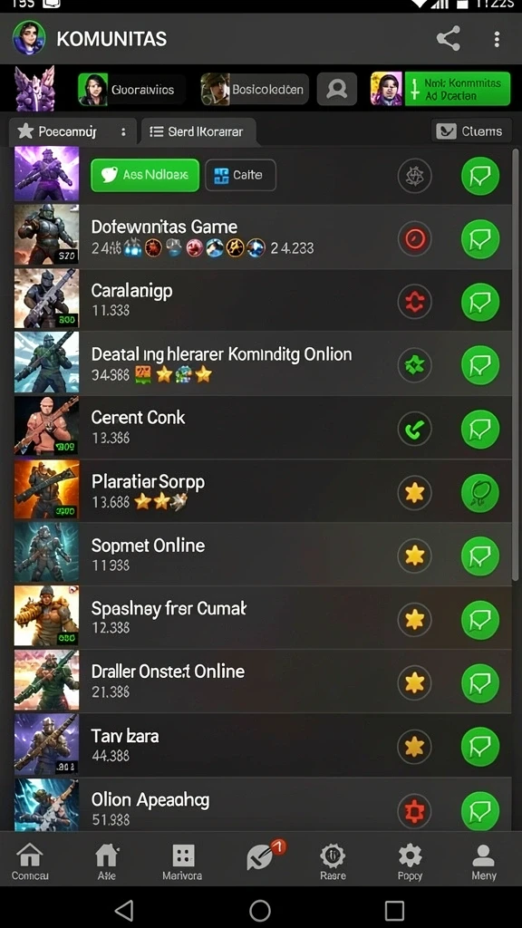 Screenshot menunjukkan tampilan level pertama yang menarik.