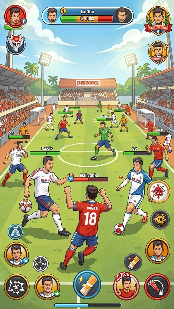 Pengaturan karakter dan kustomisasi yang menarik.