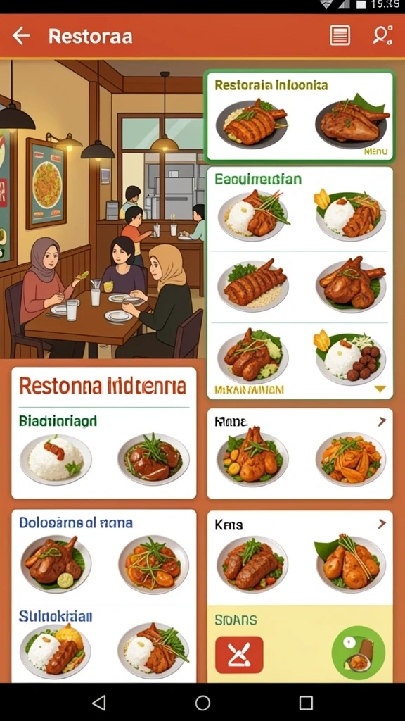 Tampilan antarmuka yang menarik dan mudah digunakan.