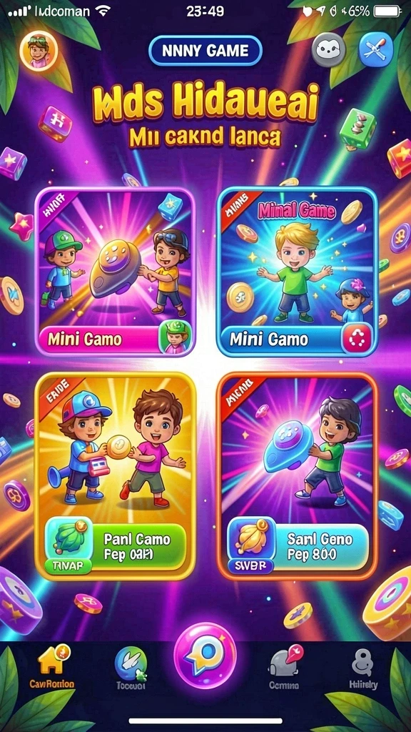Contoh gameplay yang memikat dan seru.