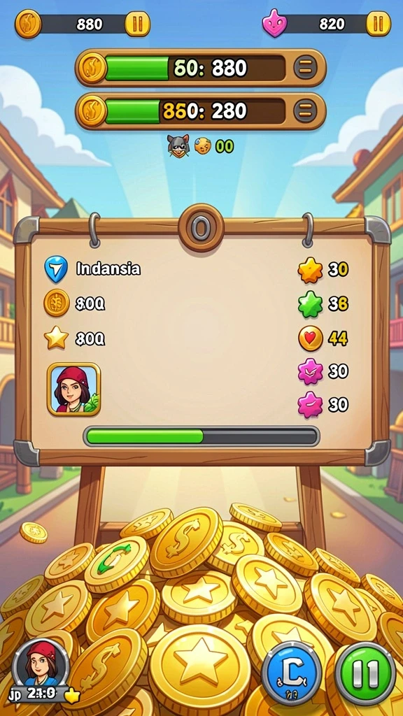Tangkapan layar fitur reward yang menggembirakan.