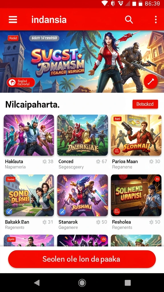 Tampilan grafis ORCA128 yang memukau.