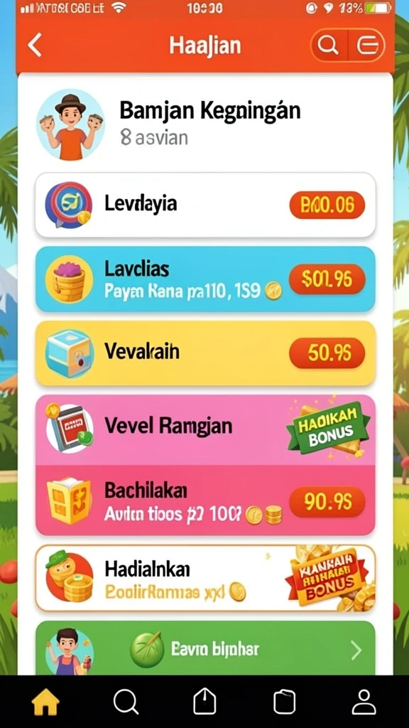 Beragam pilihan permainan taruhan yang seru dan menantang.