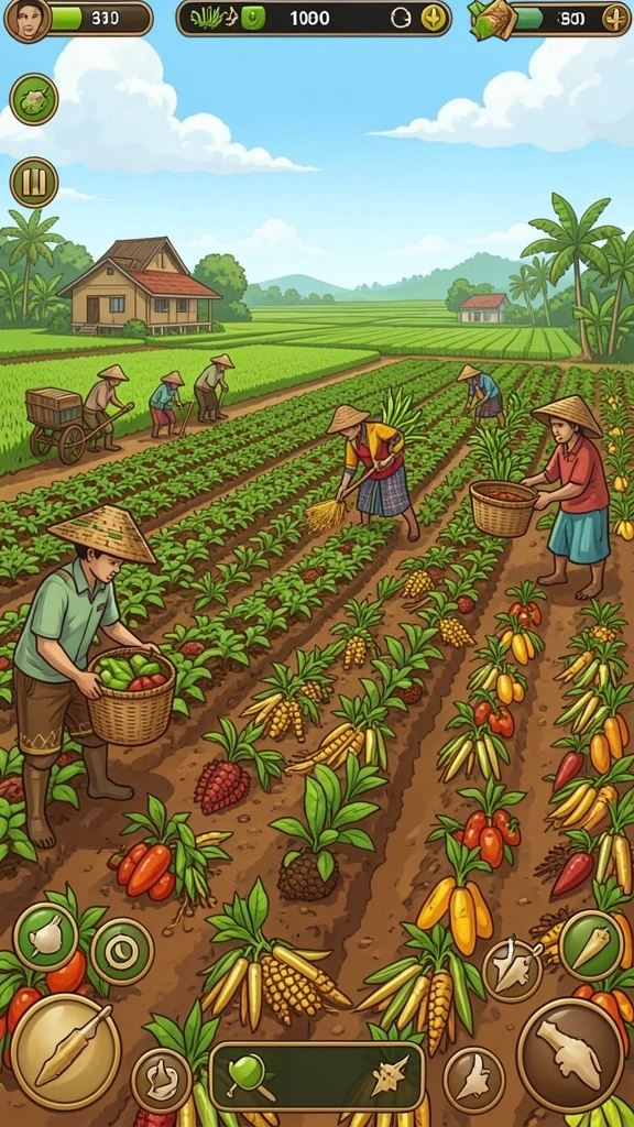 Tampilan menu yang sederhana dan mudah dinavigasi.
