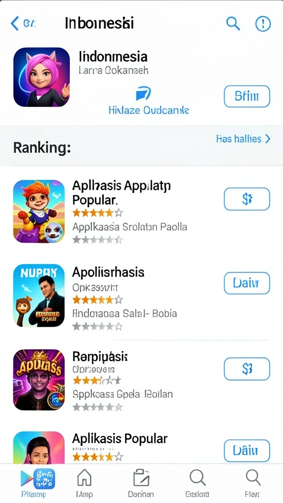 Tampilan awal aplikasi PP7 yang menarik.