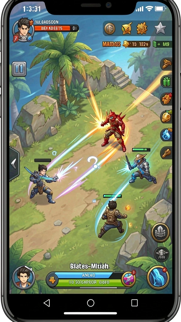 Mode permainan multiplayer yang menantang dan seru.