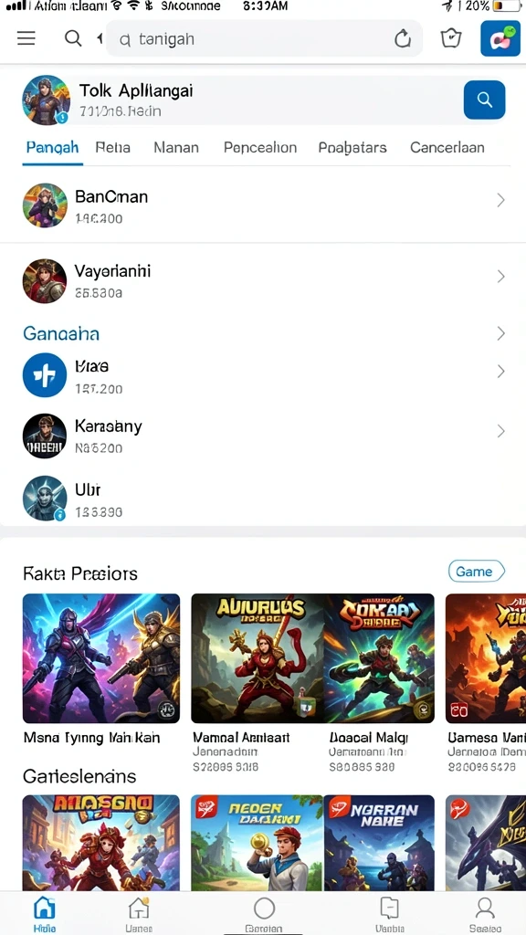Karakter unik dengan desain yang menarik.