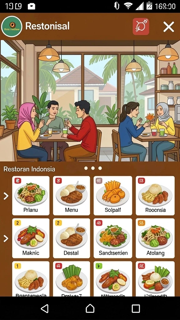 Mode permainan multiplayer yang seru dan kompetitif.