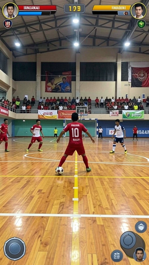 Karakter unik yang bisa dipilih sesuai dengan gaya bermain.