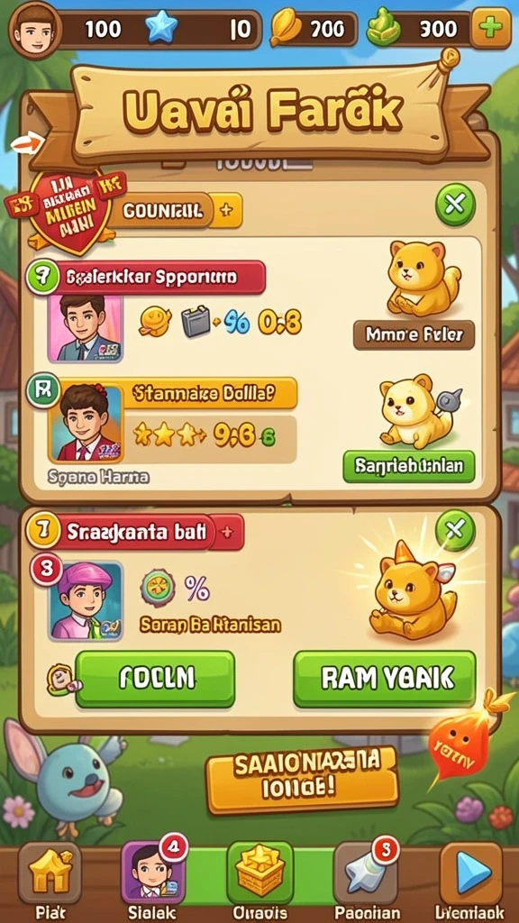 Tangkapan layar memperlihatkan pemandangan dunia yang indah.