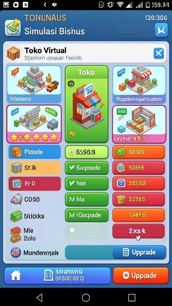 Cuplikan gameplay yang menunjukkan aksi seru dalam game.