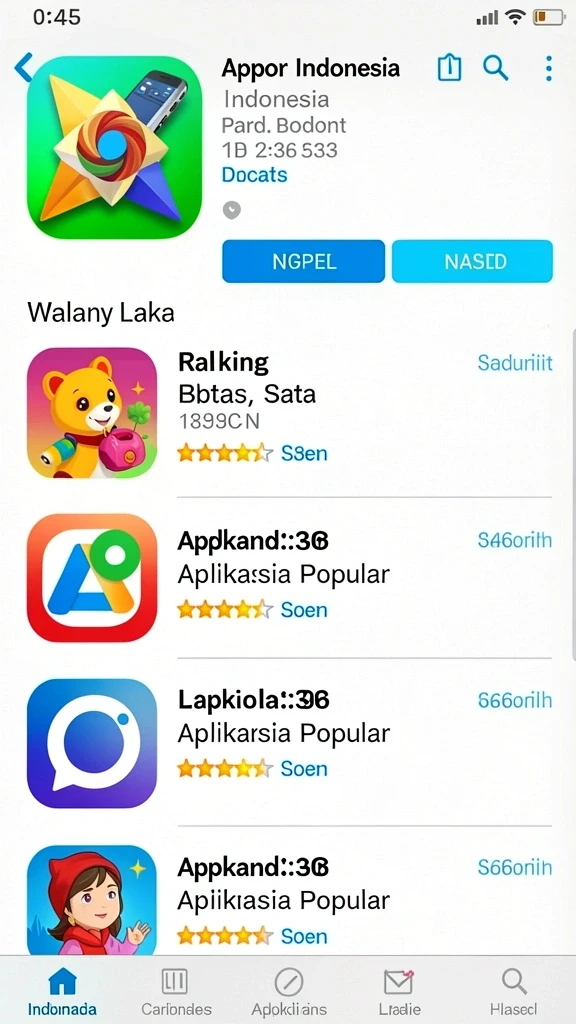 Tampilan antarmuka yang menarik dan user-friendly.