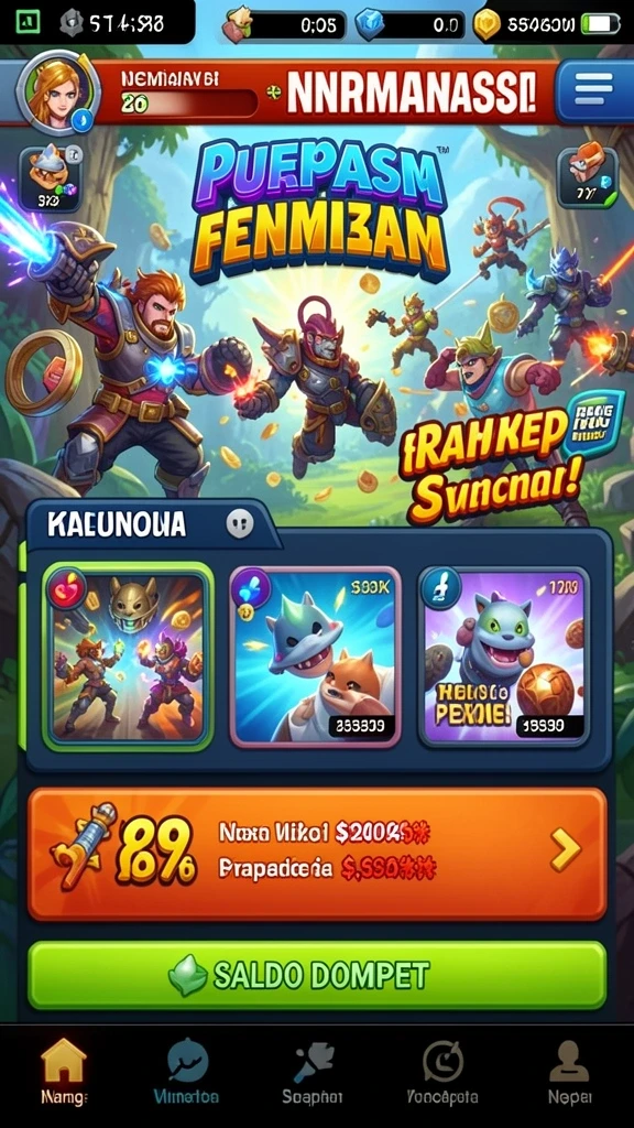 Misi menantang dengan hadiah yang menarik.