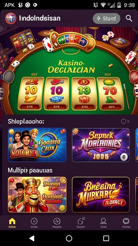 Tampilan antarmuka SLOT39 yang ramah pengguna.