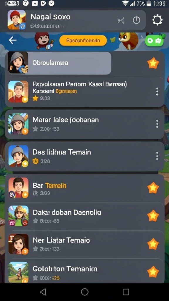 Tangkapan layar menggambarkan karakter utama dalam misi menarik.