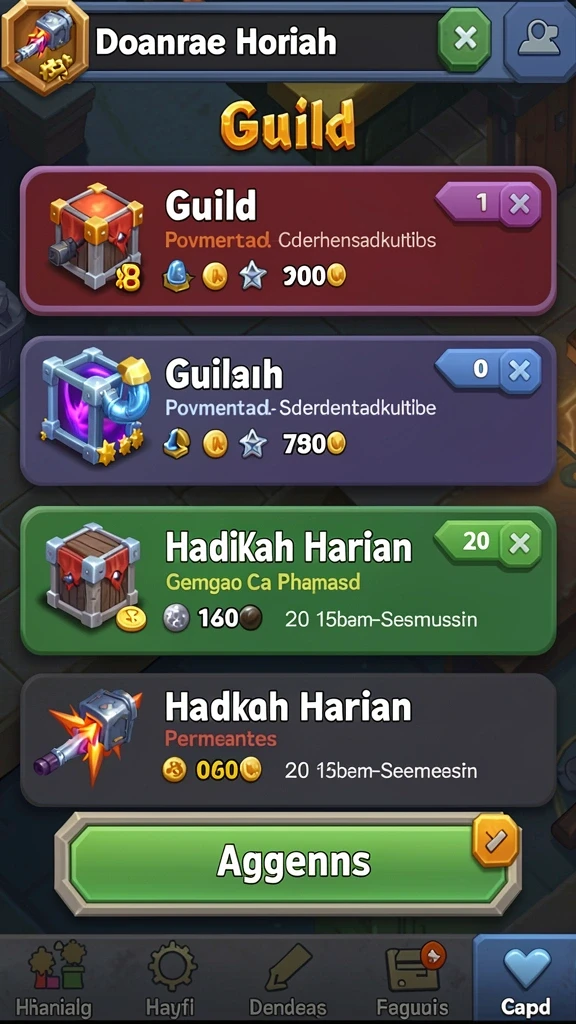 Screenshot fitur interaksi dengan teman.