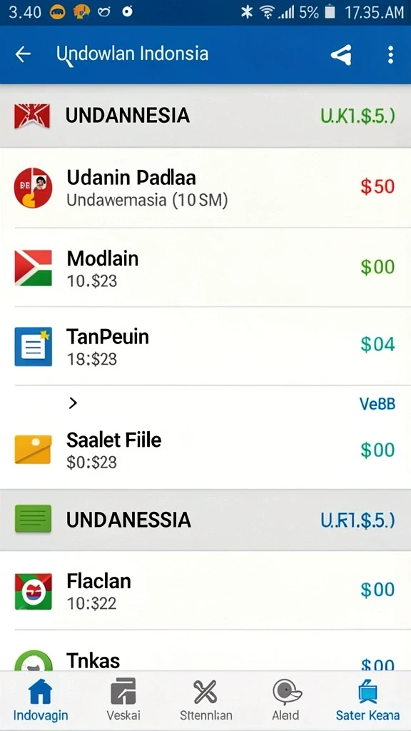 Antarmuka pengguna yang bersih dan intuitif.