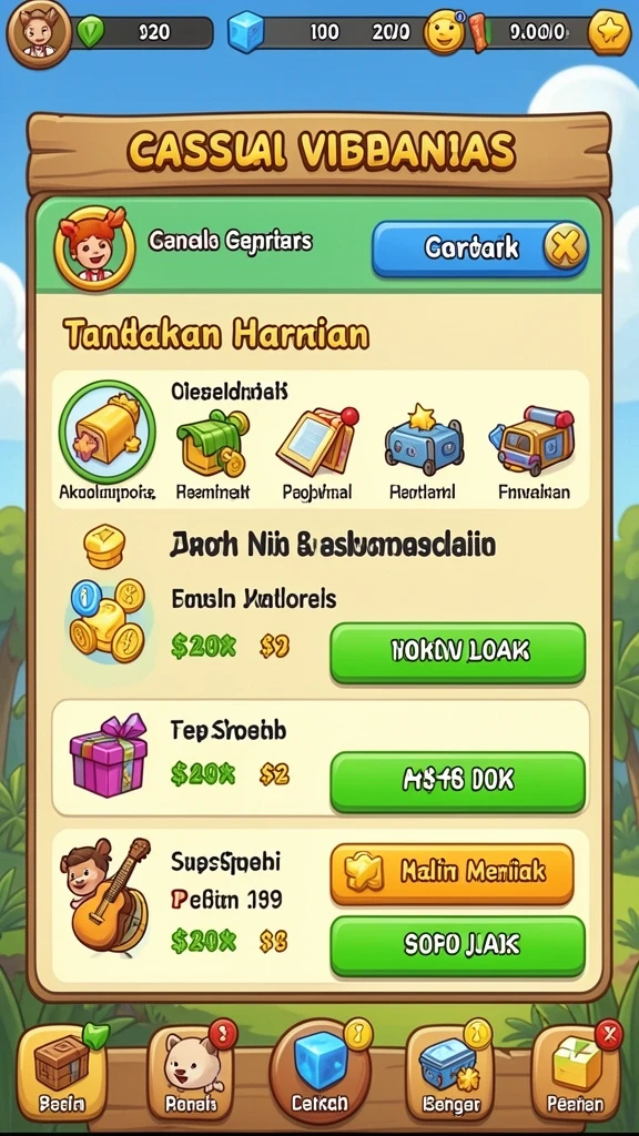 Fitur komunitas untuk berbagi pengalaman dan tips bermain.