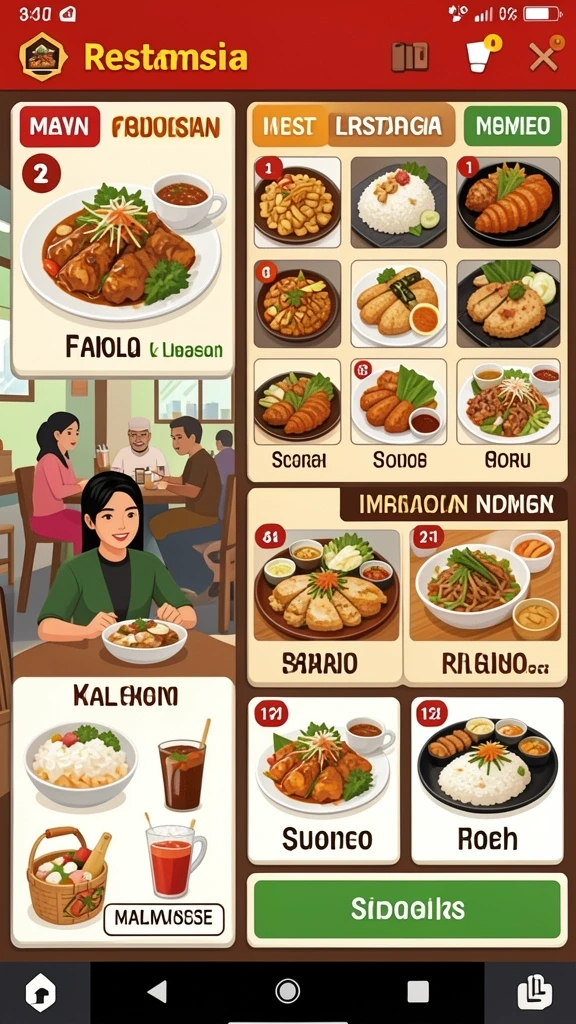 Screenshot UNTUNGGO dengan tampilan level yang menarik.
