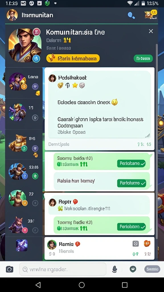Fitur multiplayer yang memungkinkan Anda bermain bersama teman.