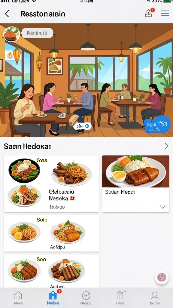 Variasi permainan yang seru dan menantang.