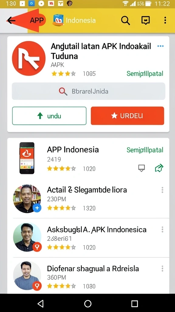 Antarmuka pengguna yang intuitif dan menarik.